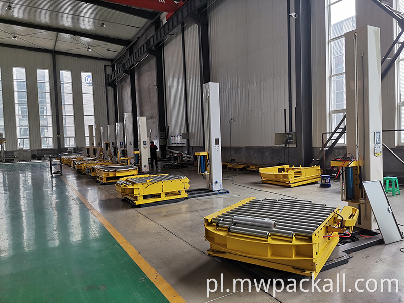 Inżynierowie polecili profesjonalnego producenta automatyczną maszynę do pakowania folii stretch typu stretch z dużą paletą